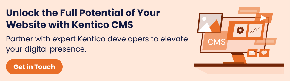 Kentico CMS development-CTA1